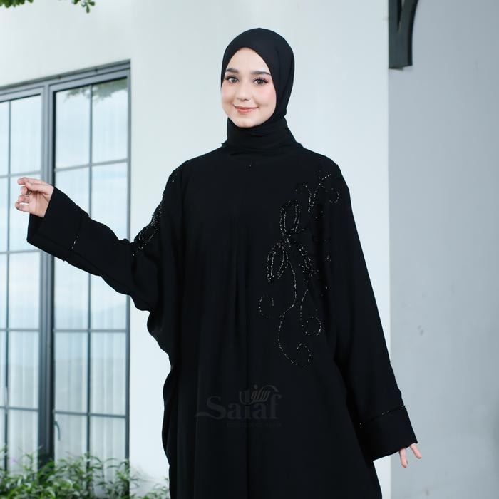 Abaya Turkey Gamis Hitam Turki Kaftan Arab Saudi