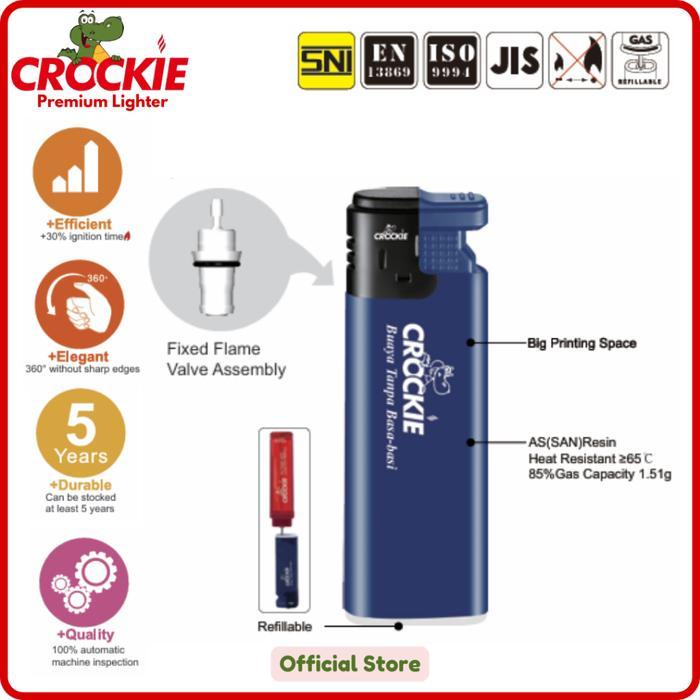 Korek Api Elektrik Bara - Crockie Bara Turbo 1 Pcs