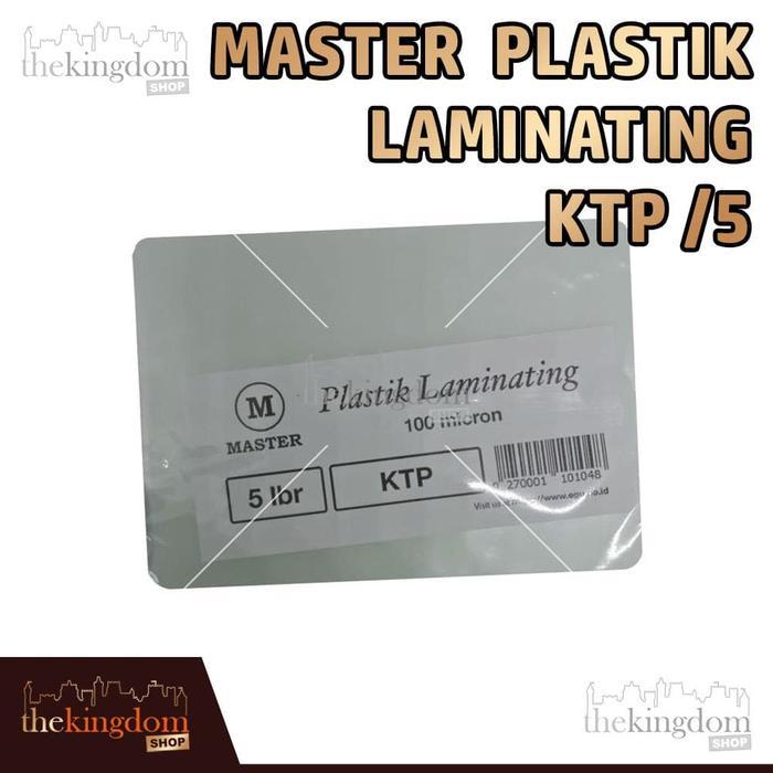 Master Plastik Laminating KTP /5 - Alat Laminasi Plastik