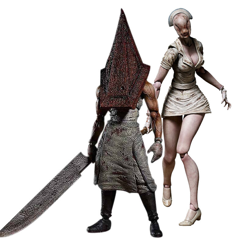 Silent Hill 2 Figure Red Pyramd Thing Figma SP055 Sp-061 Bubble Head Nurse Action Figure Toy