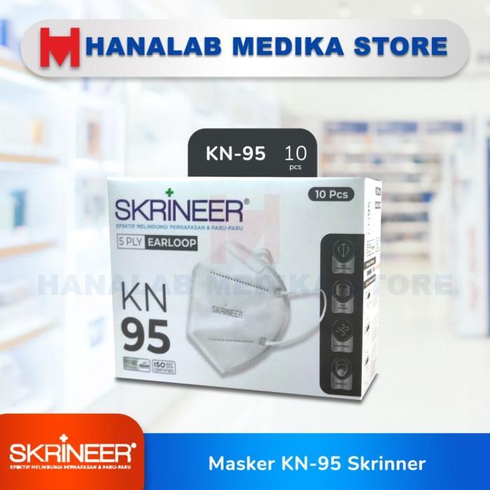 Terlaris Skrineer Masker KN95 isi 10 Pcs / Masker KN95 / Masker SALE