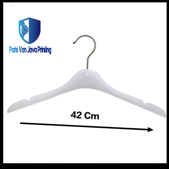 SALE Hanger Plastik Gantungan Baju 151 / Hanger plastik Tebal Dewasa /Hanger Distro premium 151