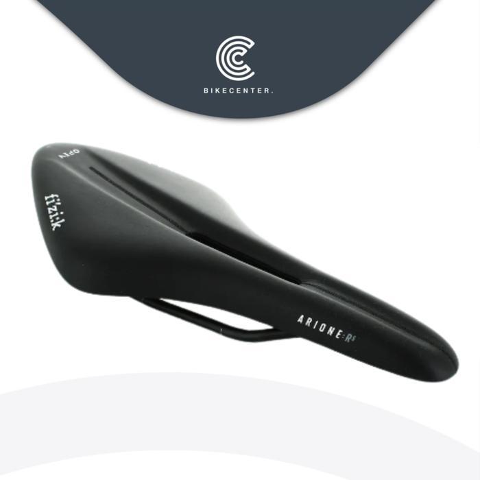 SADDLE SEPEDA FIZIK ARIONE R5 OPEN 132MM - BLACK