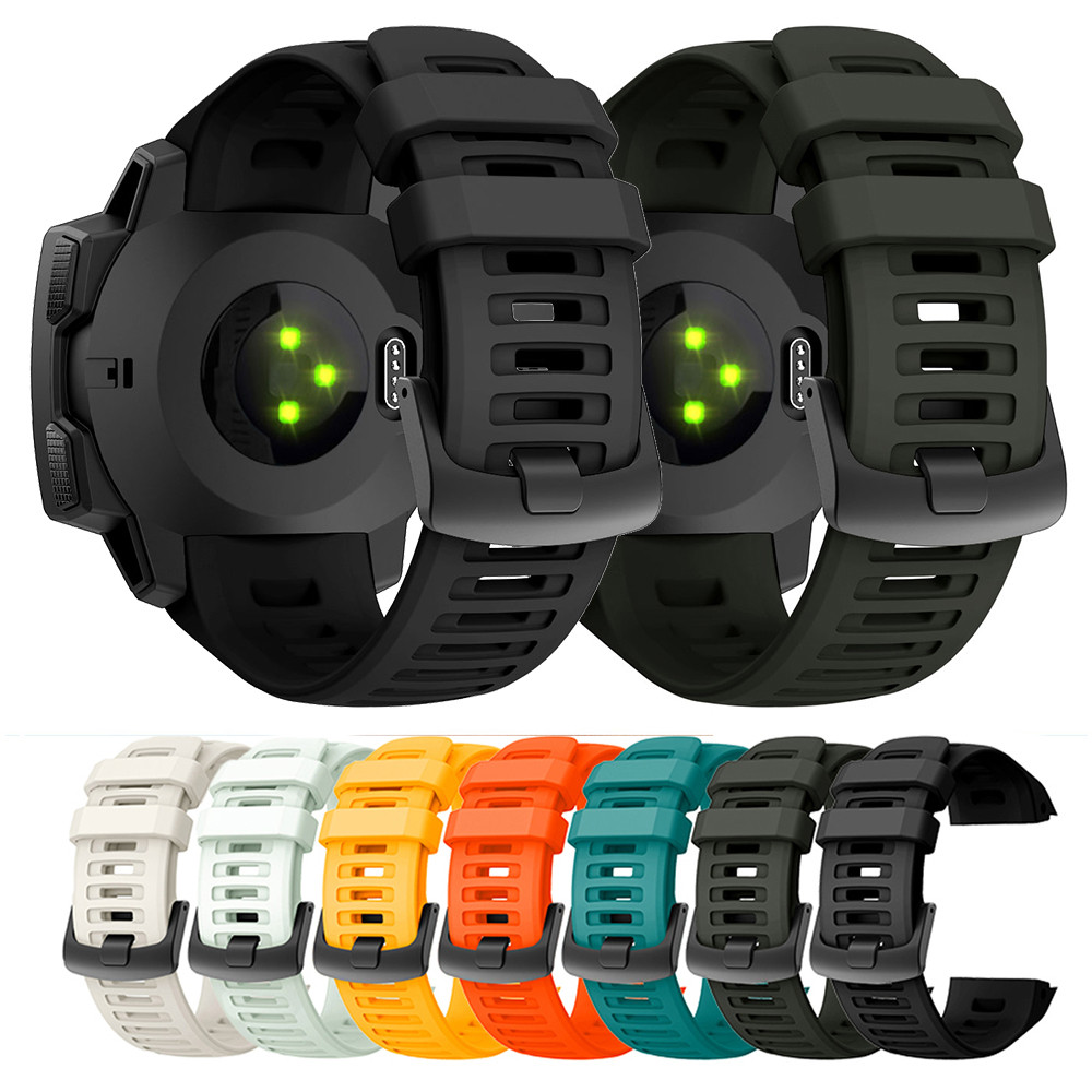 Silicone Strap For Garmin Instinct/Instinct 2 Replacement Watch Band For Garmin Instinct