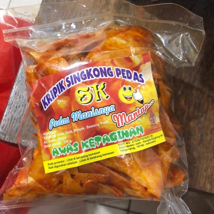 Keripik Singkong Pedas SK