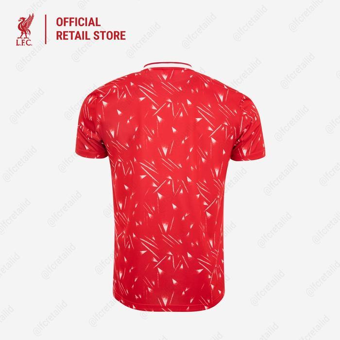 Sale Liverpool Fc Adults Retro Candy 89/91 Home Shirt Men - Official Lfc Jersey Original Pria