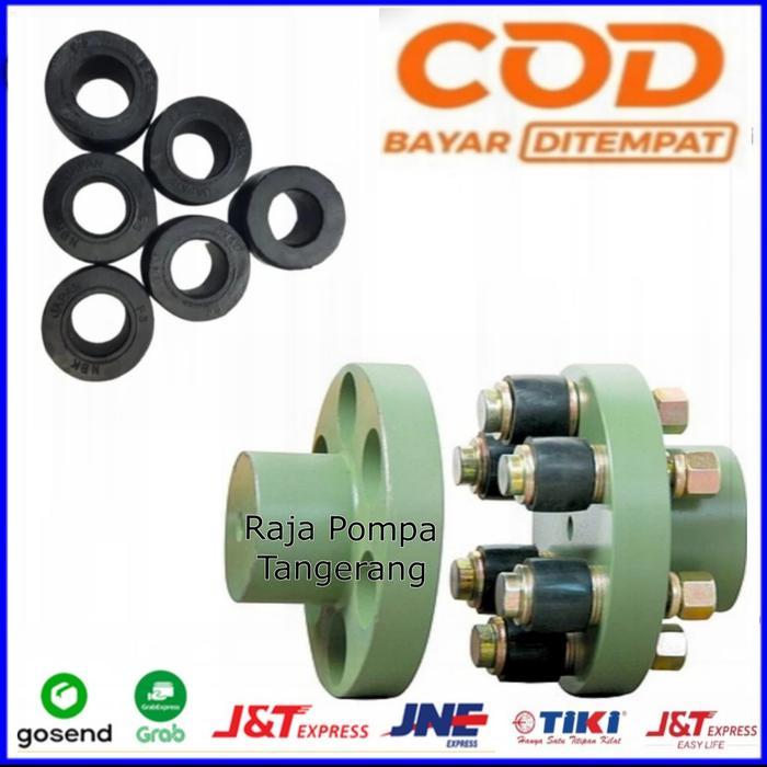 Karet coupling pompa air ebara original / rubber kopling pompa ebara