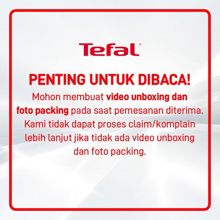 vowk- Tefal Wajan Kuali Penggorengan Anti Lengket Natura Wokpan 34Cm + Tutup