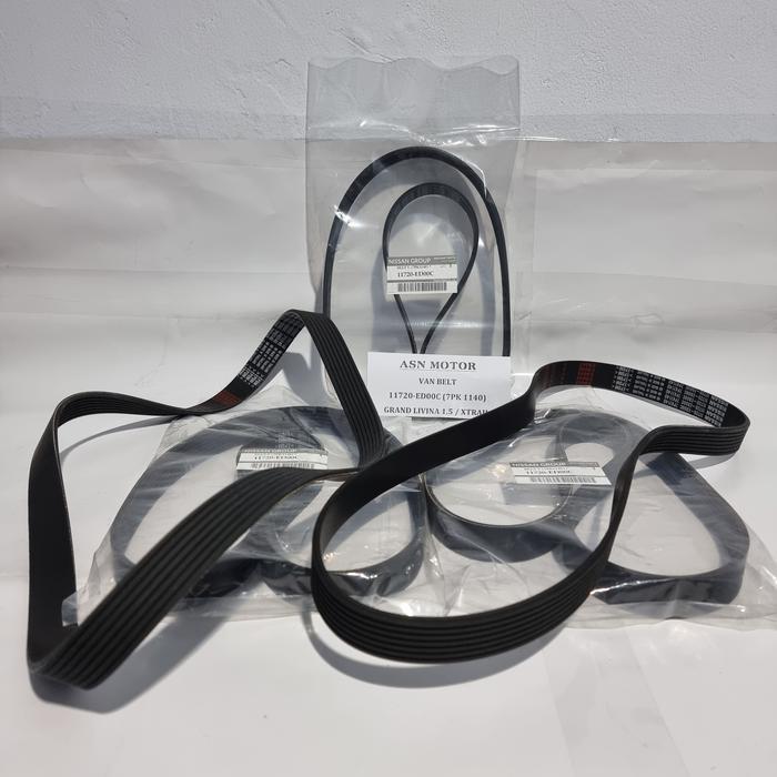 Baru Van Belt Grand Livina 1500Cc Xtrail 7Pk1140 Genuine Ori Berquality