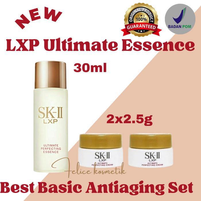 Sk-Ii Sk2 Skii Sk Ii Lxp Ultimate Perfecting Essence Lxp Cream Perawatan Pelembab Wajah Kering