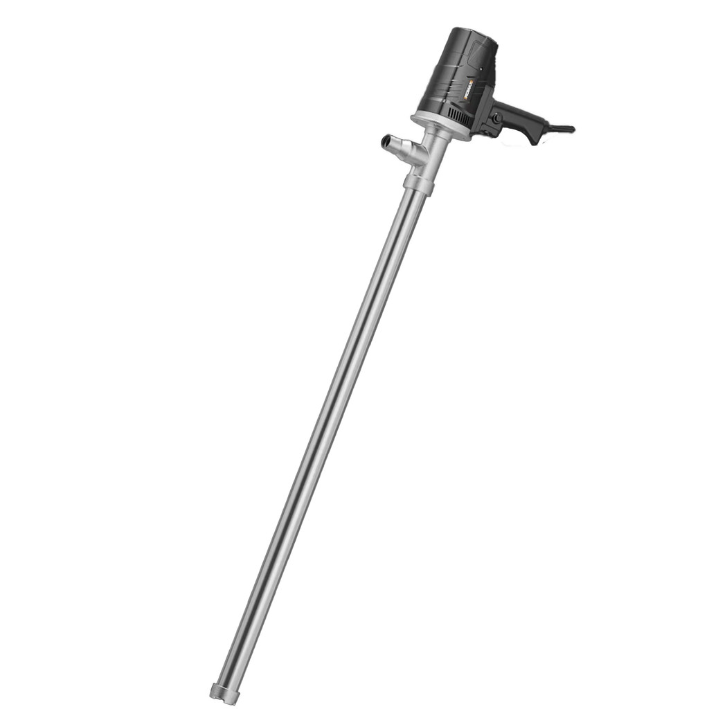 220V40L Aluminum/Stainless Steel Electric Screw Drum Barrel Pump For Medium Viscosity Oil,Corros