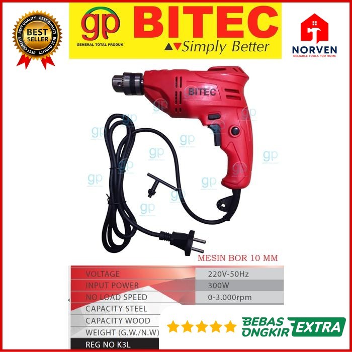 BOR TANGAN BITEC MB 3010 RE-CD