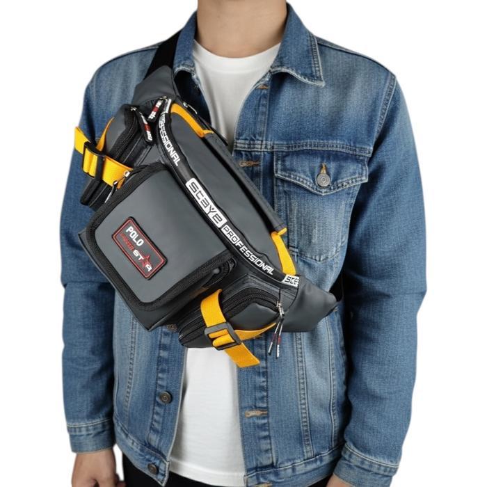 Eiger - Waistbag Tas Pinggang Selempang Original Prostar Waterproof Pria