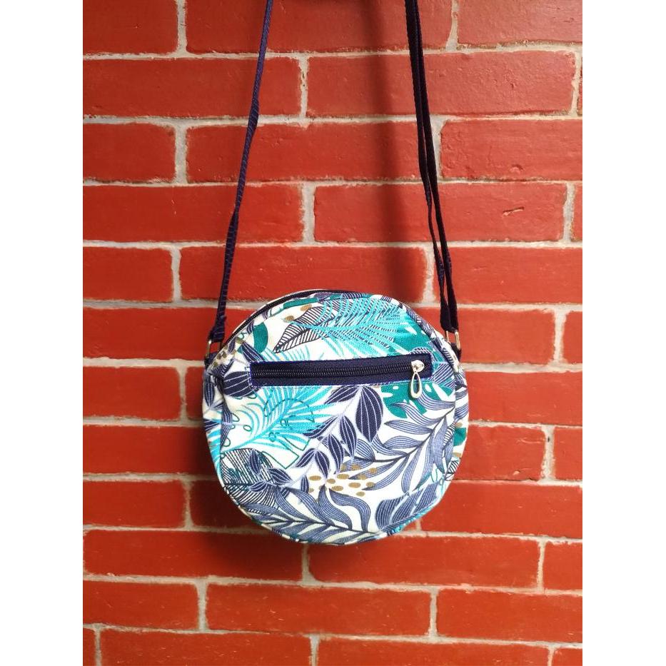 Tas dompet vintage kanvas motif unik TAS SELEMPANG MALIORO JOGJA