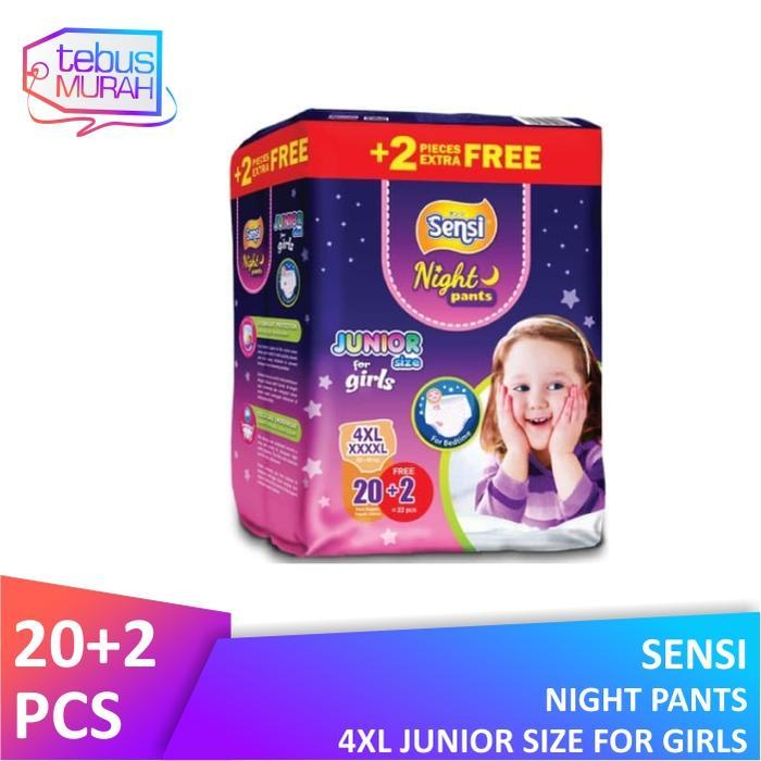 Sensi Night Pants Girls 4XL (20+2)