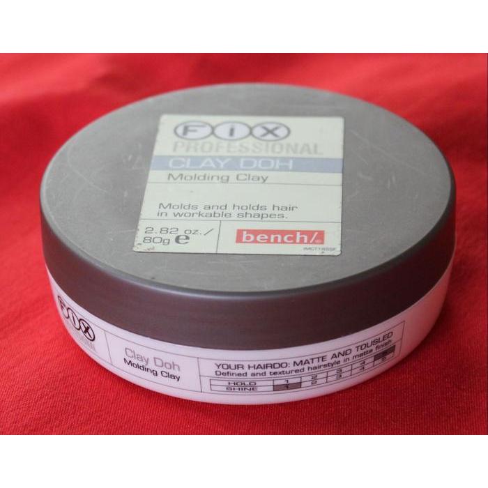 Comoshop- Pomade Fix Clay Doh Professional 80Gr Hair Molding Original Import