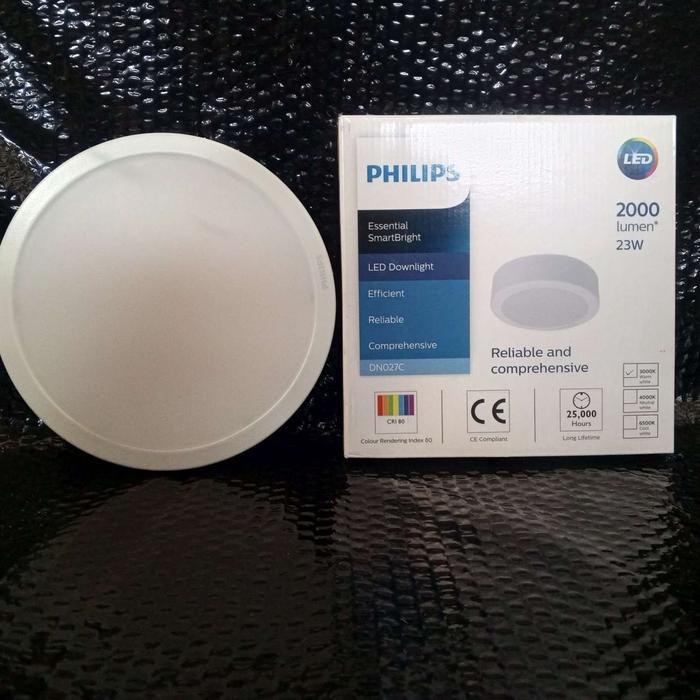 PHILIPS DN027C LAMPU LED DOWNLIGHT OUTBOW TEMPEL PLAFON BAUT DAK PROMO TERMURAH