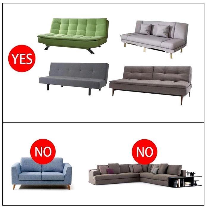 Sarung Sofa Bed Polos Informa,Gotham,Okland,Ivaro Elastis Size: M & L / Cover Sofa Bed Stretch