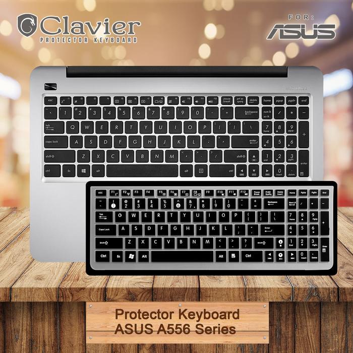 BERKUALITAS Keyboard Protector Kompatibel untuk Asus A556 A556U A556UQ-DM096D A556UQ-DM097D Warna