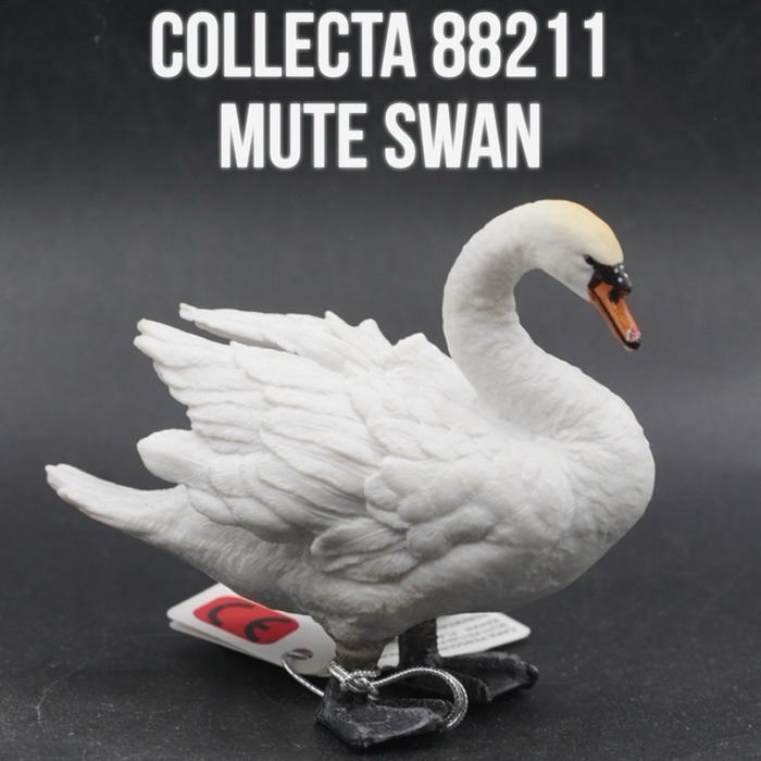 TERBARU Collecta 88211 Mute Swan Angsa Putih Cygnus Mainan Binatang Miniature Hewan Animal Figurine