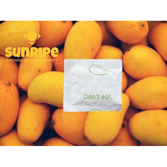 New Ethylene Ripener 3Gr 1 Pack Isi 80Pcs Etilen Serbuk Pematang Buah Mangga Manggis Pisang Alpukat