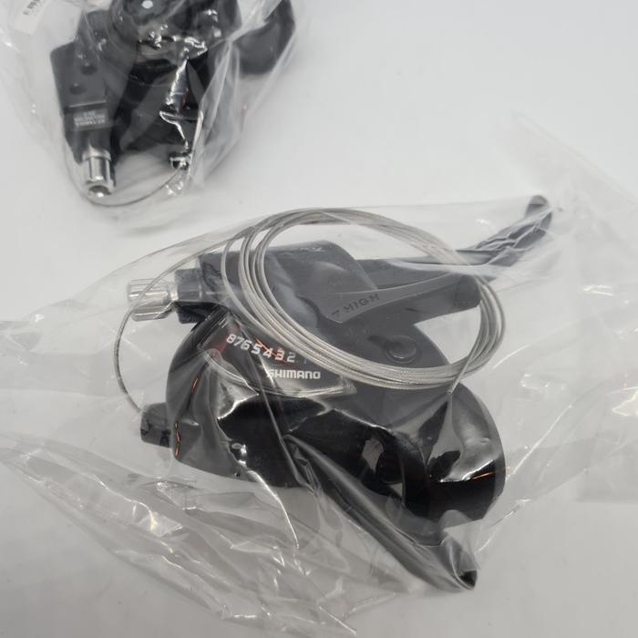 Premium Shifter Shimano Tourney Tx 800 8 Speed Handle Rem Tx800 Kanan Original Original