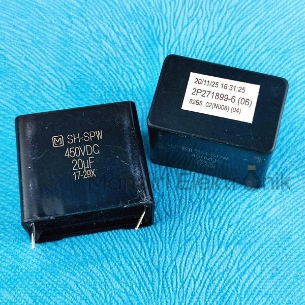 Kapasitor Sh Spw 20Uf 450V Dc Daikin Ac 17-29X Kapasitor Ac Daikin Sh-Spw 20 Mikro