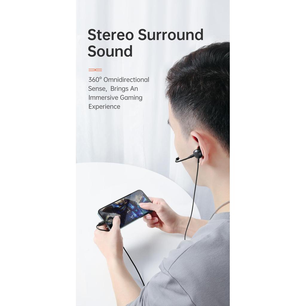 Handsfree Earphone Gaming Lightning Iphone 11 12 13 Mcdodo Audio +Call Terbaru 