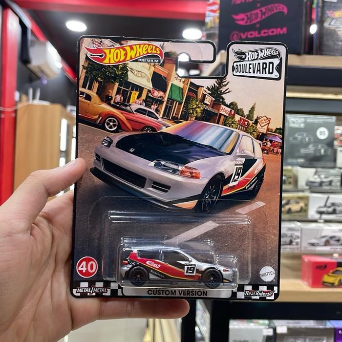 Hotwheels Premium Honda Civic Eg Custom Version