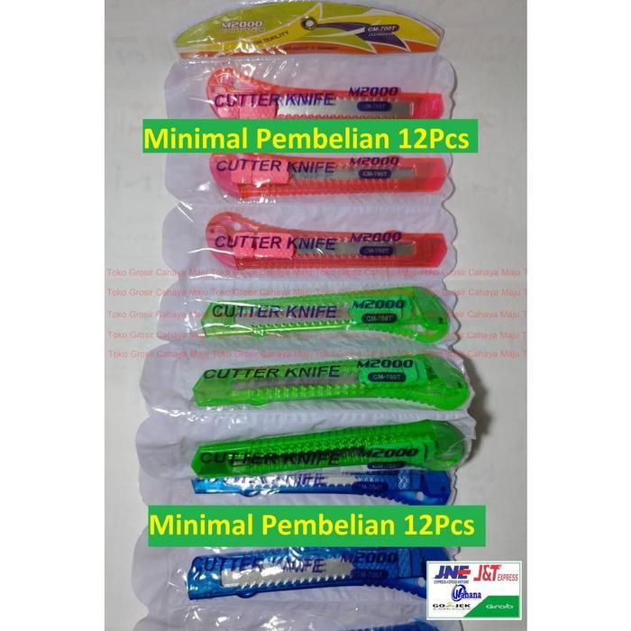 [] Cutter Besar Transparan M2000 CM-700T Warna