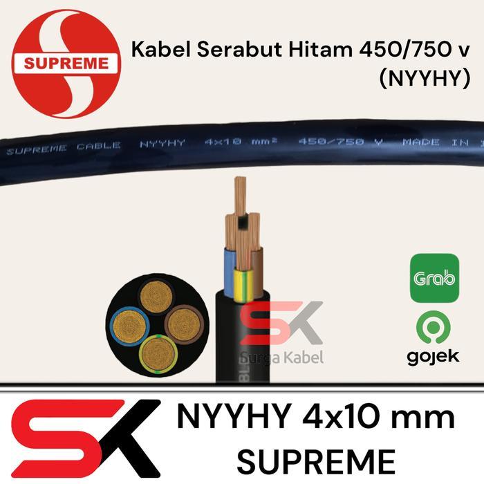 Nyyhy 4X10 Mm Supreme Nyyhy 4 X 10 Kabel Serabut 4 X 10 Mm Supreme Terbaru 