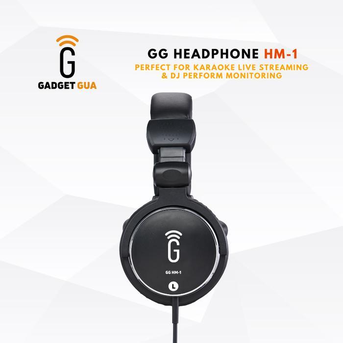 GG HEADPHONE HM-1 - HEADPHONE MONITORING FOR KARAOKE AND DJ LIVE STREAMING