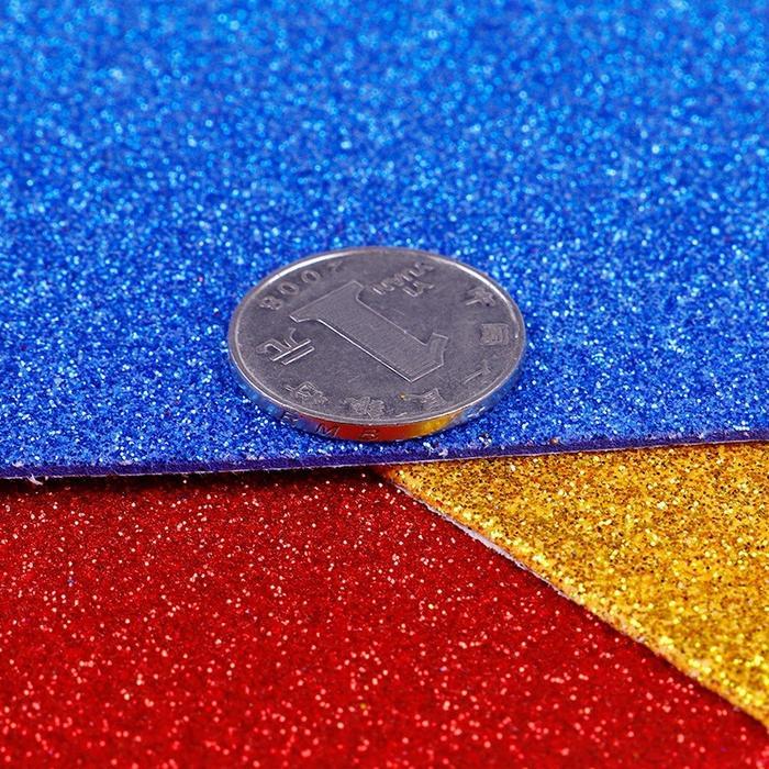 Glitter Foam Art Foam Art 20x30cm Isi 10 Pcs Eva Foam Glitter Busa Gliter Kertas Gliter Glitter Foam