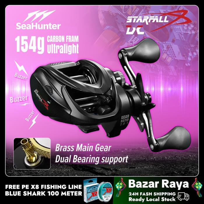 [OFFICIAL] SeaHunter Starfall DC Reel Pancing Baitcasting BC Buzzer Digital Control System Rasio