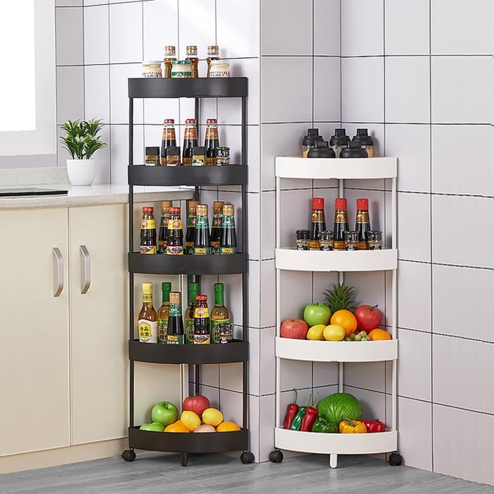Ikea - Rak Serbaguna Square Rak Dapur Rak Toilet Susun Serbaguna Dorong Salon Troli