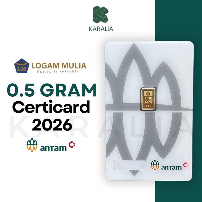 Emas Antam 0,5 Gram Emas Logam Mulia Antam 0,5 Gram LM Antam 0.5 Gram Logam Mulia 0.5 Gram