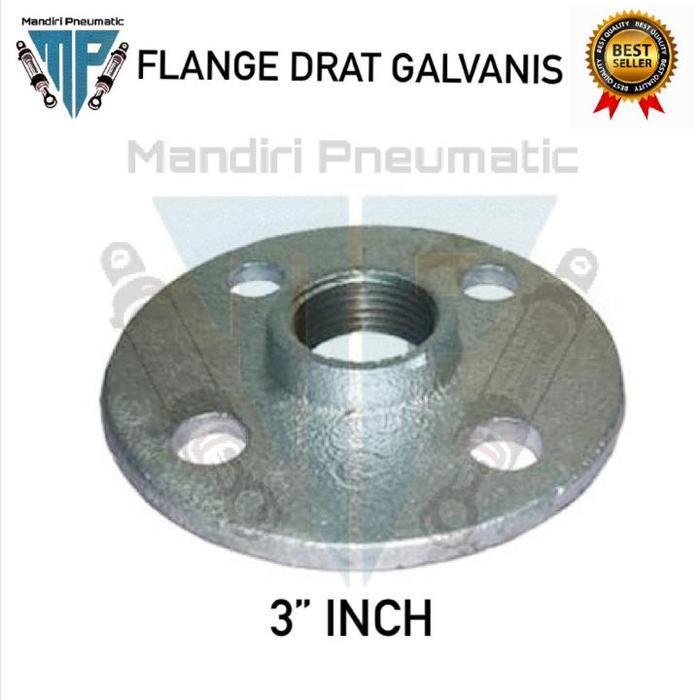 Flange Drat Galvanis 3 Inch