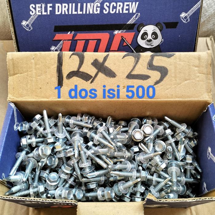yang dicari@@@@] sekrup sds roofing 12x25,sekrup sds drilling 12x25,baut atap hrg 1dos
