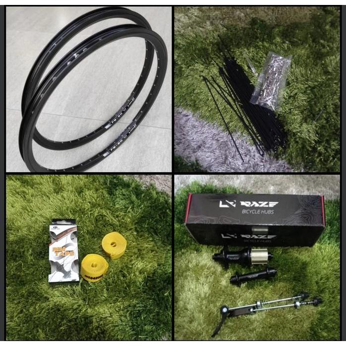 TERBARU WHEELSET 20 406 INCH V BRAKE WHEELSET SEPEDA LIPAT V BRAKE