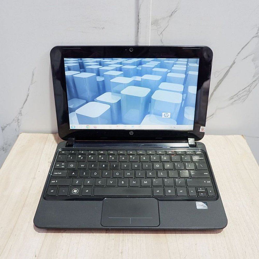 Laptop HP Mini 210 1000 Intel Atom N450 Ram 2Gb Hdd 320Gb Body Slim Second Berkualitas Bergaransi Co