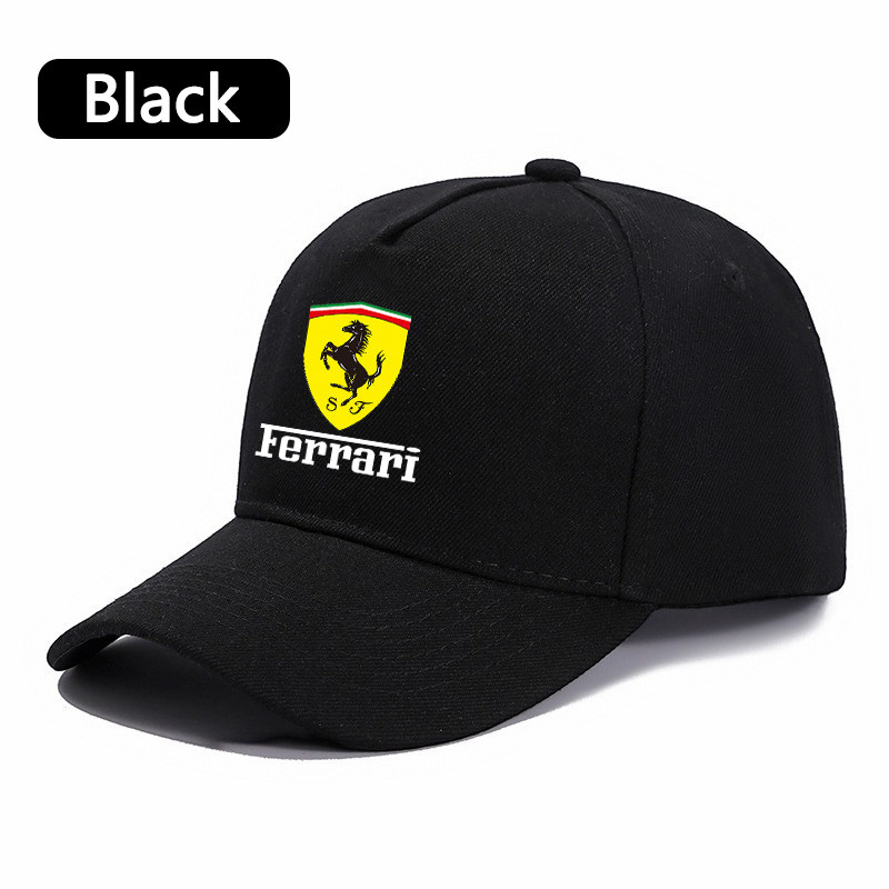 For Ferrari F430 Stradale 458 488 599 612 F12 Charles Leclerc Ferrari Racing Hat Adjustable Baseball