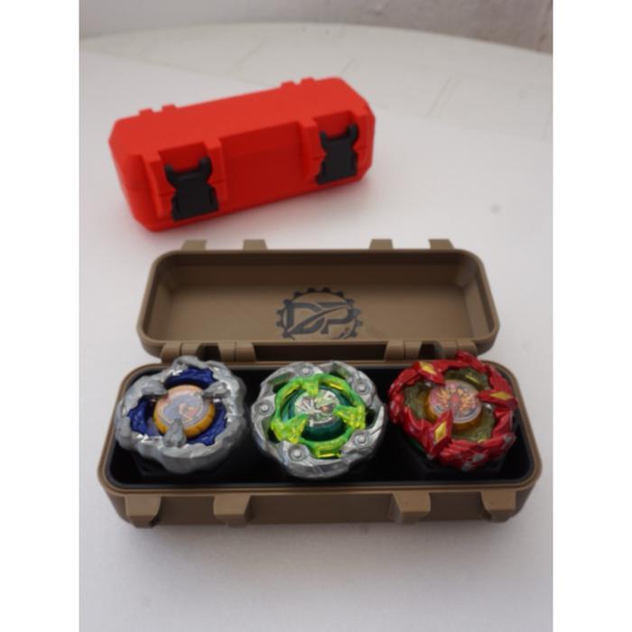 Rugged Beyblade X Deck Box KURA.LAB Tempat Penyimpanan Beyblade X Organizer Beyblade