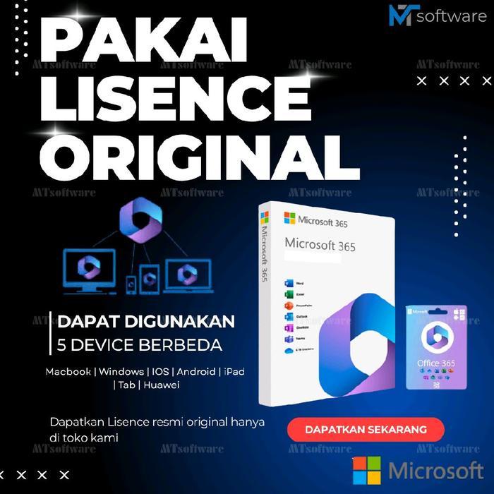 Microsoft Office 365 Original 5 Device Lifetime