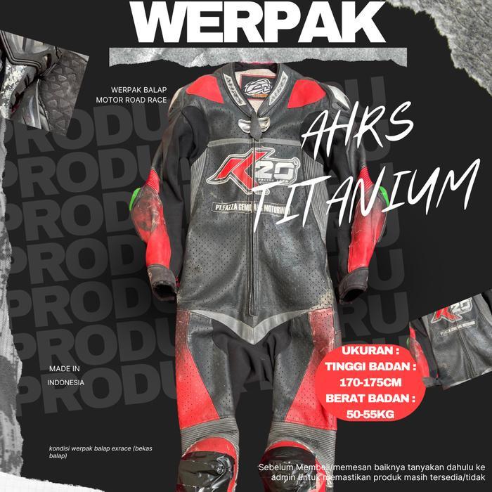 Werpak Balap Motor Merk AHRS