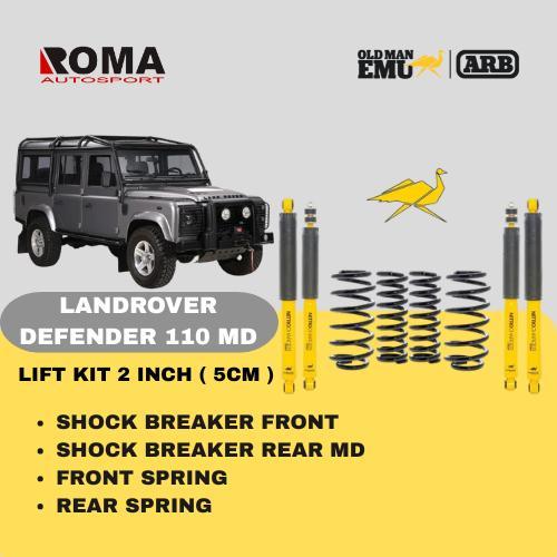 ARB OLD MAN EMU SUSPENSION LIFT KIT LANDROVER DEFENDER 110 (MEDIUM)