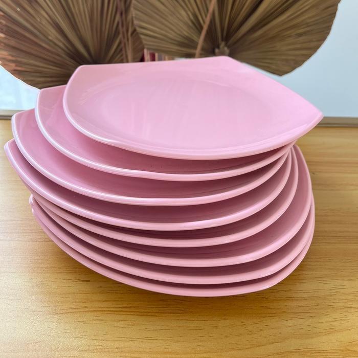 BANTING HARGA 1 LUSIN PIRING MAKAN MELAMIN KOTAK CEPER