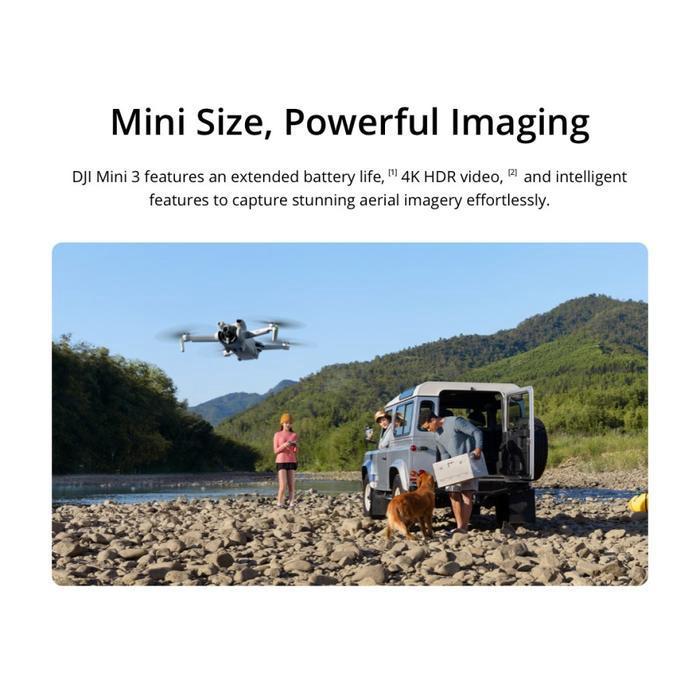 DJI Mini 3 / Mini3 / Mini-3 Camera Drone - Drone DJI MINI 3 12MP Camera 4K HDR 38KPH - Drone DJI