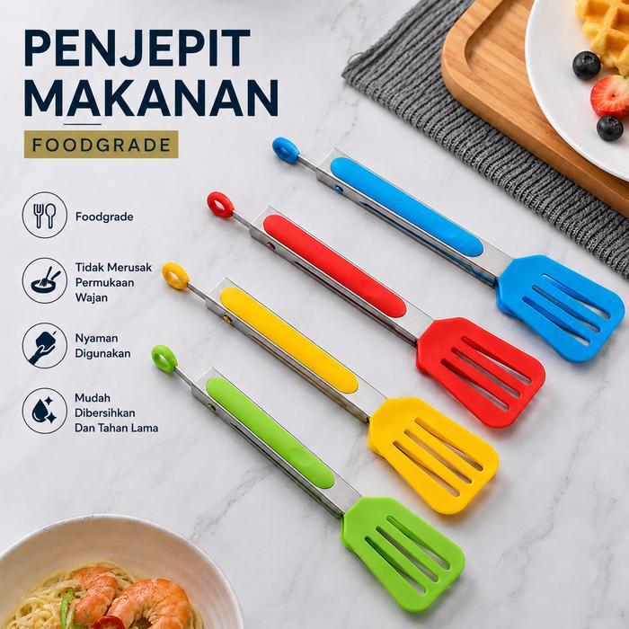 Penjepit Capit Capitan Makanan Gorengan Panjang Capitan Memasak Pengambil Kue
