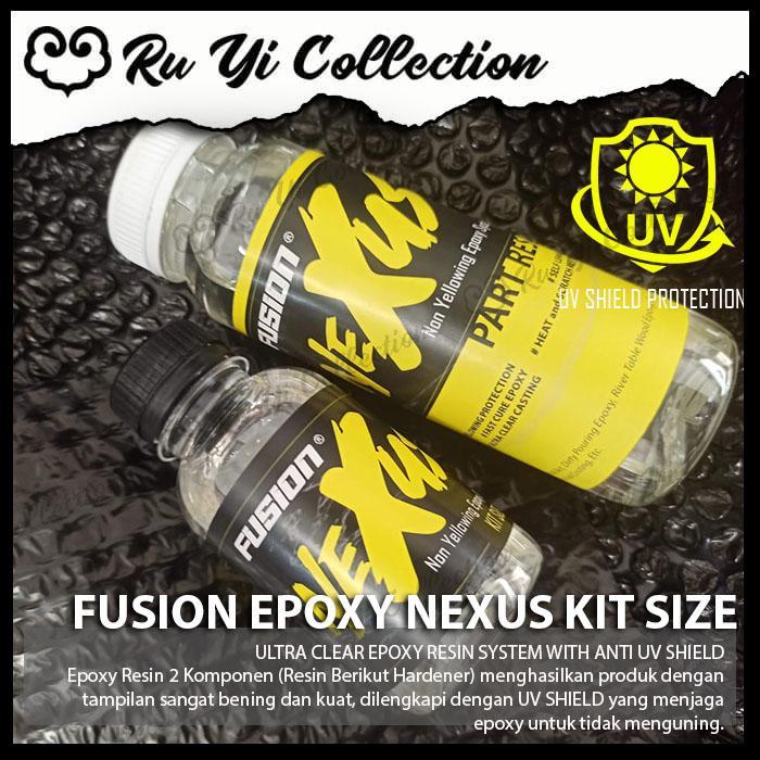 Fusion Epoxy Nexus 375 Gr / Resin Epoxy Anti Uv Non Yellowing