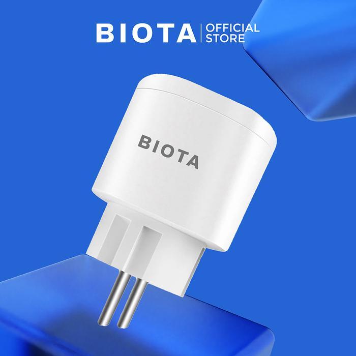 Ready Biota Smart Plug - Colokan Portabel Otomatis Untuk Semua Elektronik Watt Meter Wifi Wireless